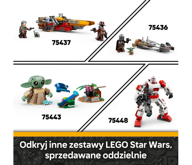 LEGO STAR WARS 75449 Oblężenie mandalory — zestaw bitewny - 1473555 - zdjęcie 4